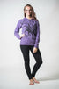 Sure Design Unisex Octopus Hoodie Purple