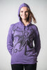 Sure Design Unisex Octopus Hoodie Purple