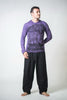 Sure Design Unisex Sanskrit Buddha Hoodie Purple