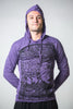 Sure Design Unisex Sanskrit Buddha Hoodie Purple