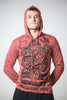 Sure Design Unisex Tattoo Ganesh Hoodie Brick