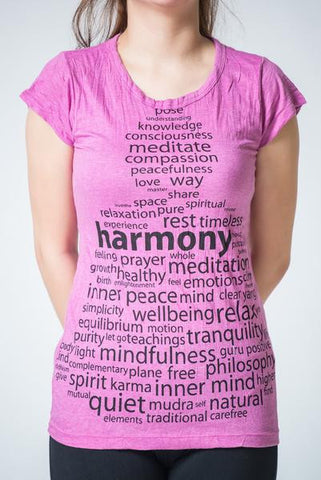 Sure Design Women's Harmony T-Shirt Pink