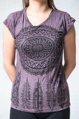 Sure Design Women's Dreamcatcher T-Shirt Brown