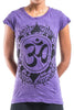 Sure Design Women's Infinitee Ohm T-Shirt Purple