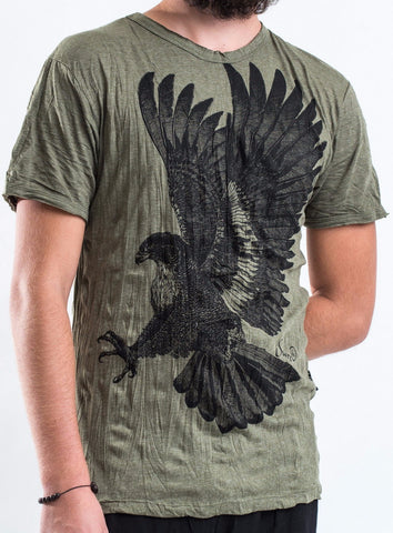 Sure Design Men's Eagle T-Shirt Green