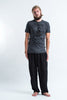 Sure Design Men's Infinitee Yoga Stamp T-Shirt Black