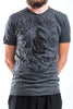Sure Design Men's Infinitee Yoga Stamp T-Shirt Black