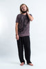 Sure Design Men's Lions Eye T-Shirt Brown