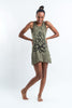 Sure Design Women's Lotus Ohm Tank Dress Green