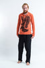 Sure Design Unisex Eagle Hoodie Orange