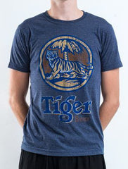 Men's Tiger Beer T-Shirt Denim Blue