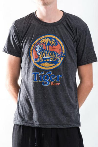 Men's Tiger Beer T-Shirt Black