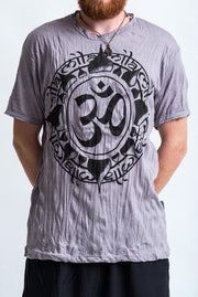 Sure Design Men's Infinitee Ohm T-Shirt Gray