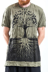 Sure Design Men's Tree Of Life T-Shirt Green