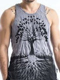 Wholesale Sure Design Men's Tree Of Life Tank Top Gray - $9.50