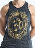 Sure Design Men's Infinitee Ohm Tank Top Gold on Black