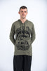 Sure Design Unisex Muay Thai Fighting Hoodie Green
