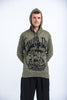 Sure Design Unisex Muay Thai Fighting Hoodie Green