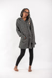 Wholesale Diagonal Zip Long Viscoes Sweater - $29.00