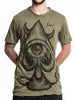 Sure Design Men's Spades Eye T-Shirt Green