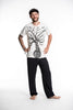 Sure Design Men's Peace Tree T-Shirt White