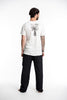 Sure Design Men's Peace Tree T-Shirt White
