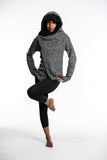 Wholesale Diagonal Button Hoodie Shawl Combo - $30.00