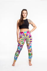 Womens Tie Dye Yoga Leggings