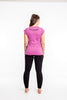 Sure Design Women's Om Tree T-Shirt Pink