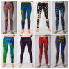 Assorted set of 10 Womens Super Soft Tie Dye Leggings Multi