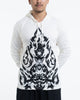 Unisex Buddha Chakra Hoodie in White