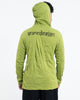 Unisex Ganesh Chakra Hoodie in Lime