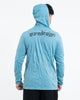 Unisex Ganesh Chakra Hoodie in Turquoise