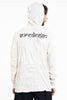 Sure Design Unisex Sunflower Skull Hoodie White