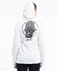 Sure Design Unisex Hamsa Eye Hoodie White