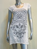 Sure Design Women's Durga Kali Dress White
