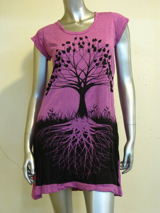 Sure Design Women's Tree of Life Dress Pink