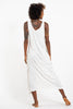 Sure Design Womens Octopus Long Tank Dress in White