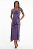 Sure Design Womens Lord Ganesh Scoop Neck Tank Dress Purple