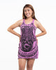 Sure Design Women's Hamsa Eye Tank Dress Pink