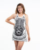 Sure Design Women's Hamsa Eye Tank Dress White