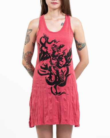 Sure Design Women's Garuda Tank Dress Red