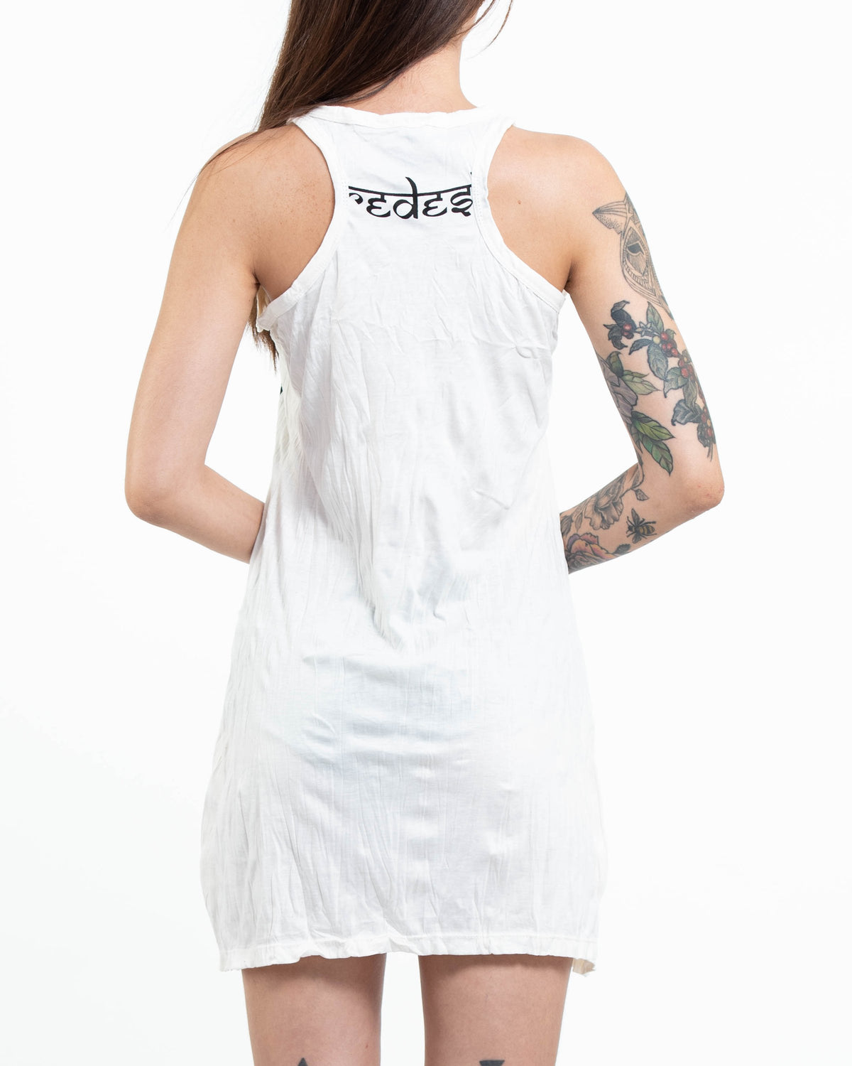 Sure Design Women's Garuda Tank Dress White