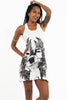 Sure Design Women's Happy Dog Tank Dress White