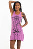 Sure Design Women's Lord Ganesh Tank Dress Pink