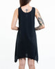 Super Soft Cotton Living Tree Tank Dress Silver on Black