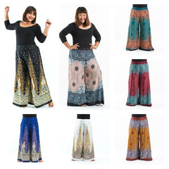 Assorted set of 5 Plus Size Palazzo Style Harem Pants