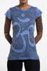 Sure Design Women's Om T-Shirt Blue