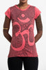 Sure Design Women's Om T-Shirt Red