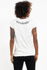 Sure Design Women's Tribal Masks T-Shirt White